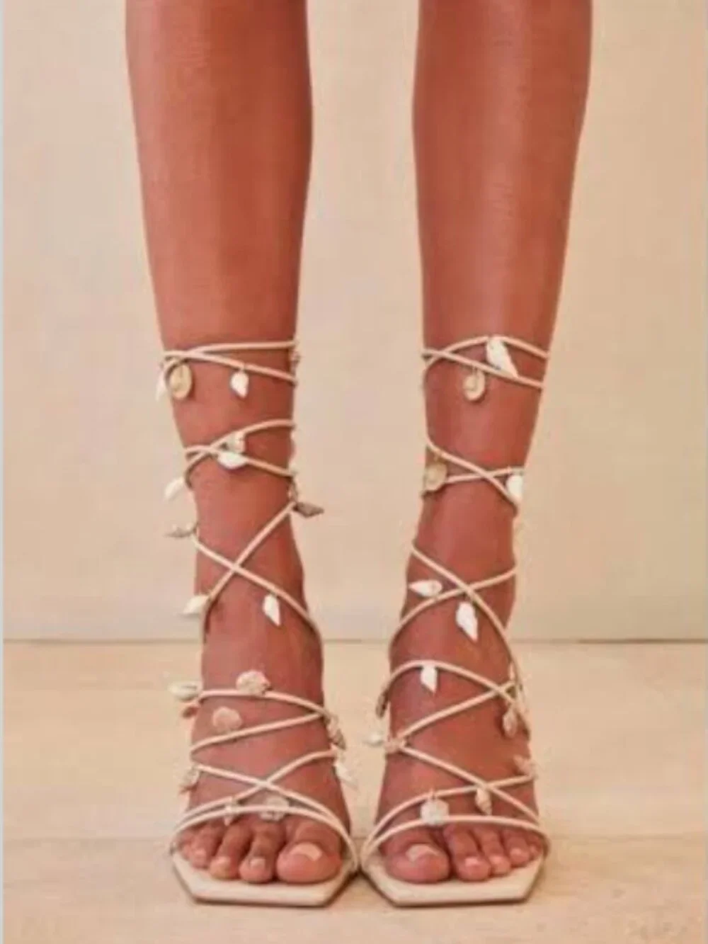 Cult Gaia Lazar Seashell Sandals - 38